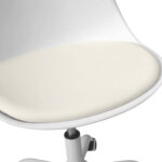 F-2002 White Armchair - Image 5