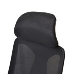 Office Armchair F-20141 B Black+Black Frame - Image 7