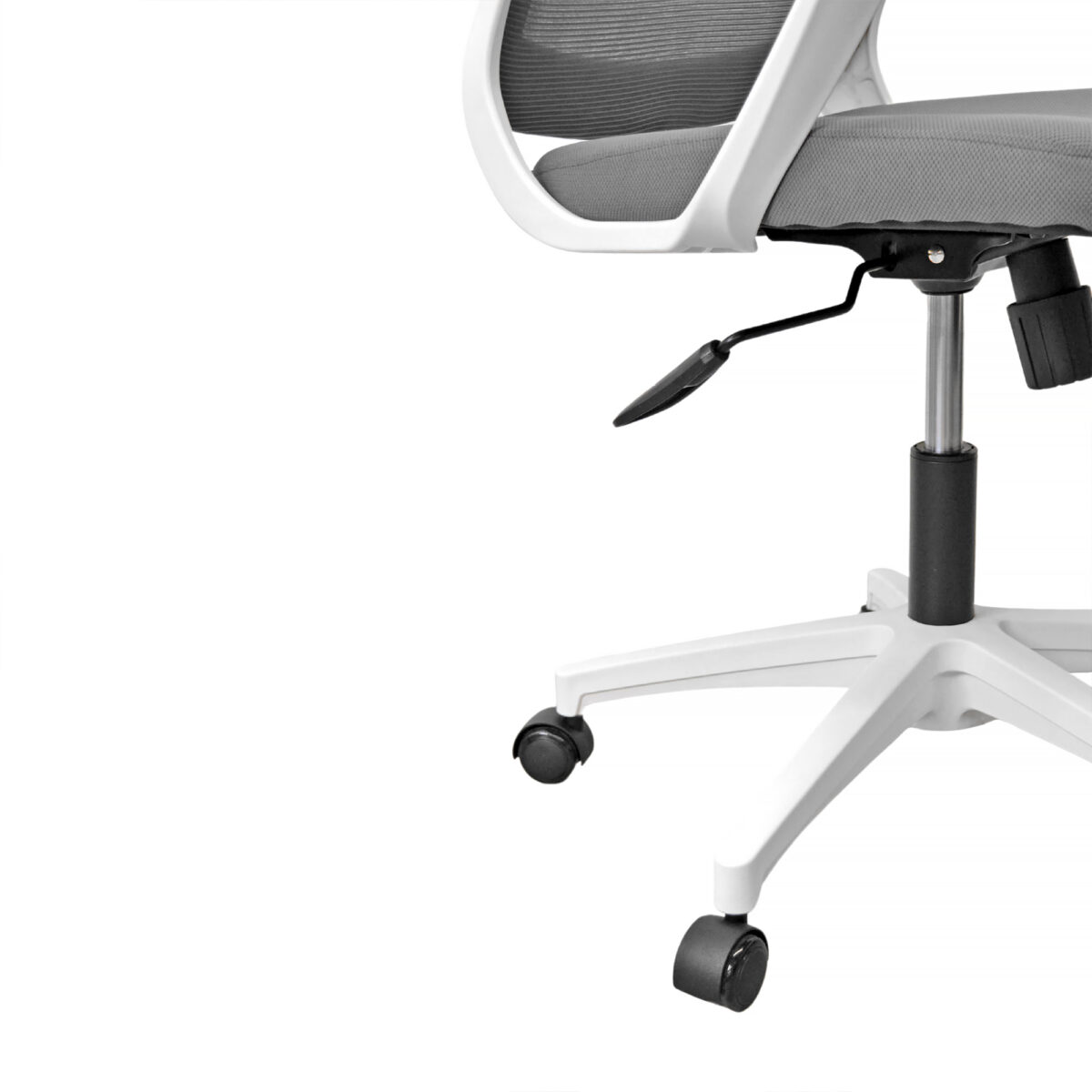 Office Armchair F-20141 A Grey+White Frame - Image 8