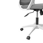 Office Armchair F-20141 A Grey+White Frame - Image 8