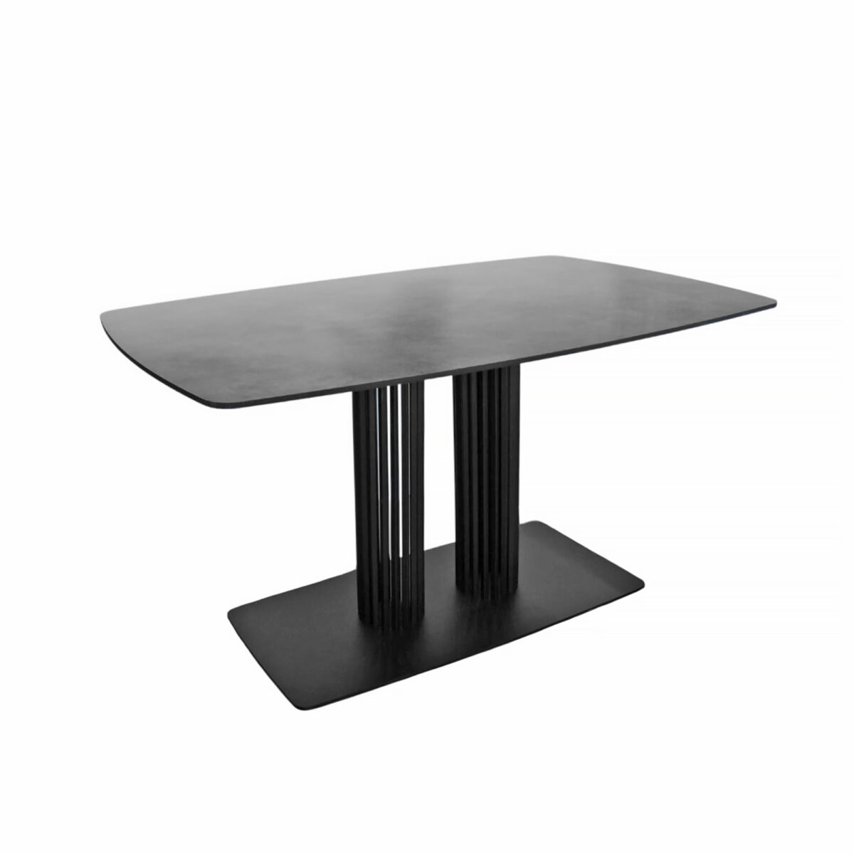 TEREZA HPL Table 140×90 Discover the TEREZA HPL table 140x90, perfect for any kitchen! With a minimalist design and a sturdy metal frame, this table brings versatility and comfort. Made from HPL, it is resistant to water and wear. Perfect for moments spent with loved ones!