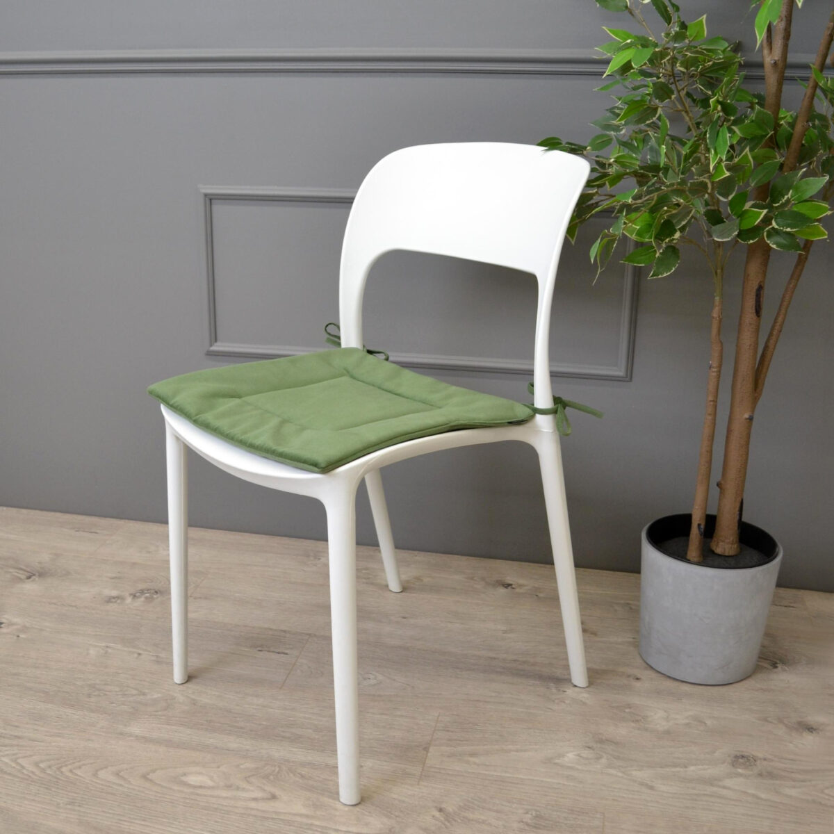 Cushion with Ties for Chair - Image 5