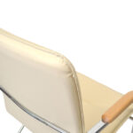 SAMBA Chrome V-18 Beige Office Chair - Image 8