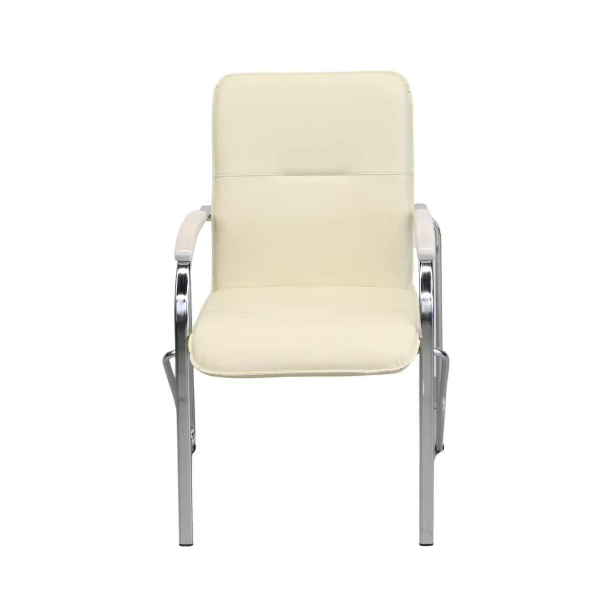 SAMBA Chrome V-18 Beige Office Chair - Image 10