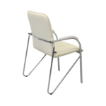 SAMBA Chrome V-18 Beige Office Chair - Image 14