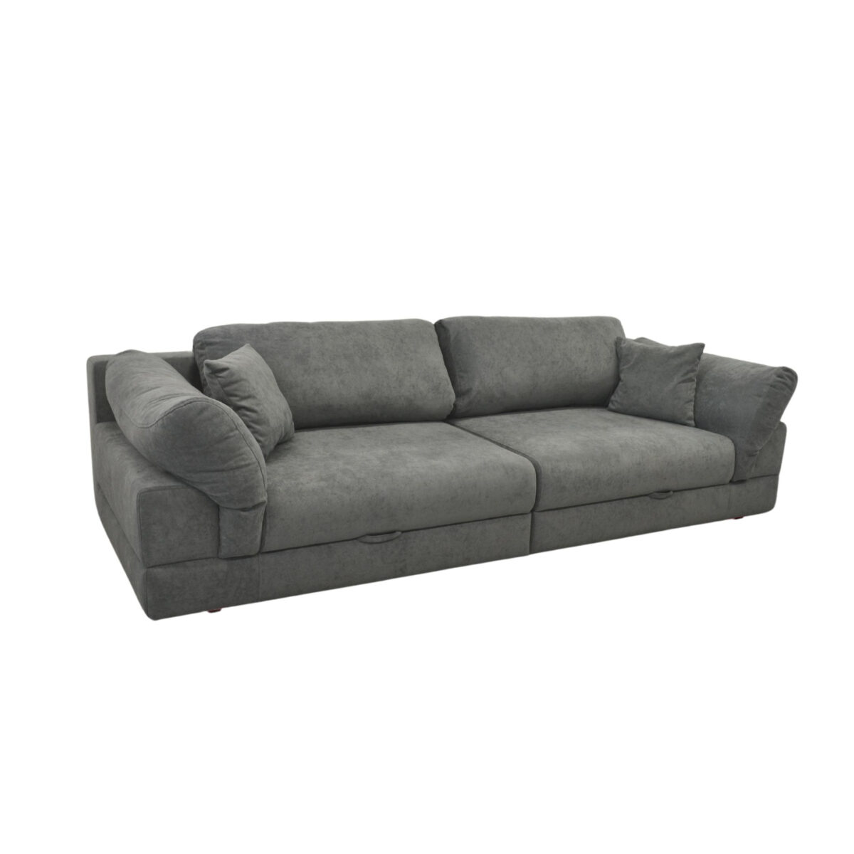 Neapoli Dark Grey Extendable Sofa - Image 2