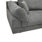 Neapoli Dark Grey Extendable Sofa - Image 3