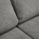 Neapoli Dark Grey Extendable Sofa - Image 6