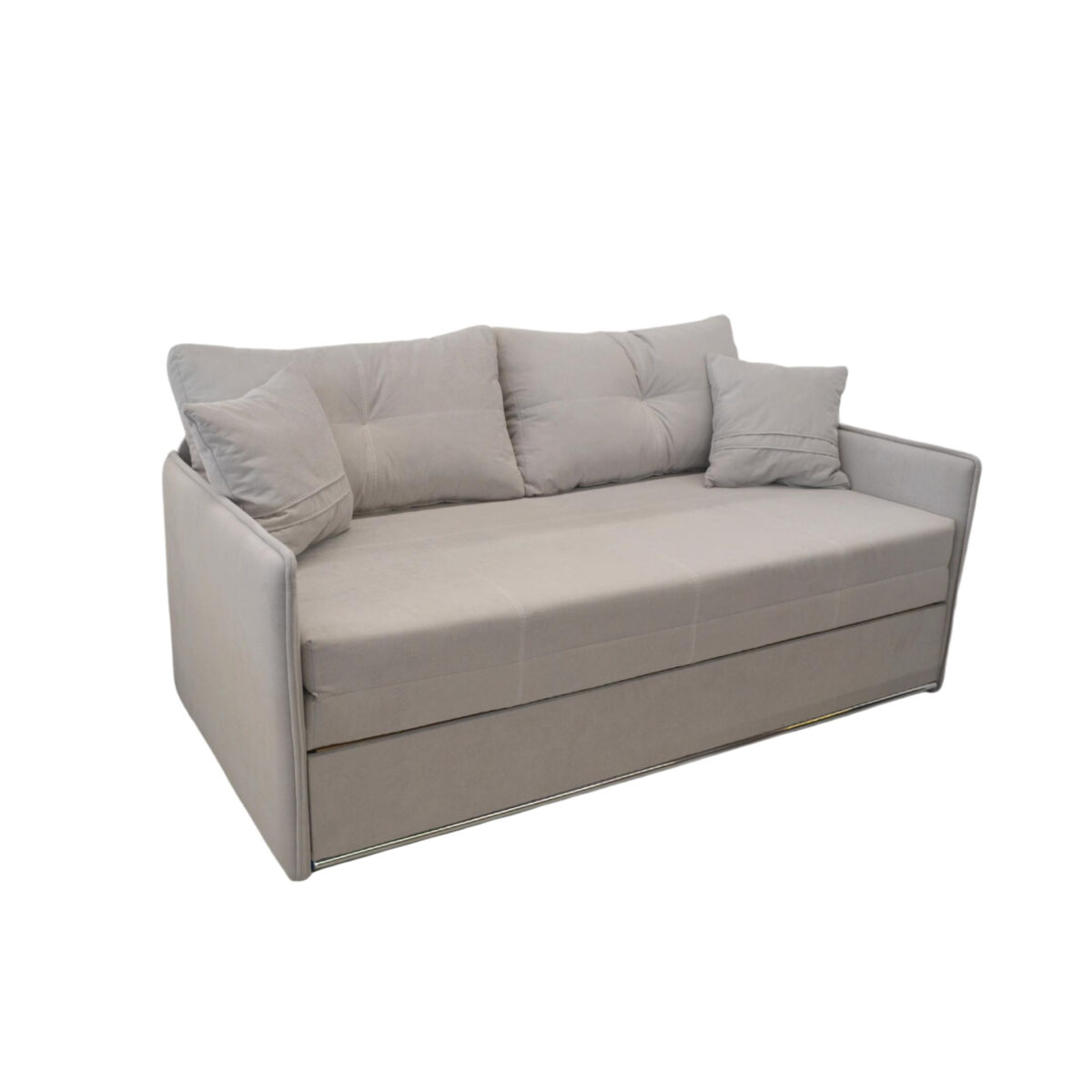 Orion 1800 Grey Convertible Sofa - Image 2