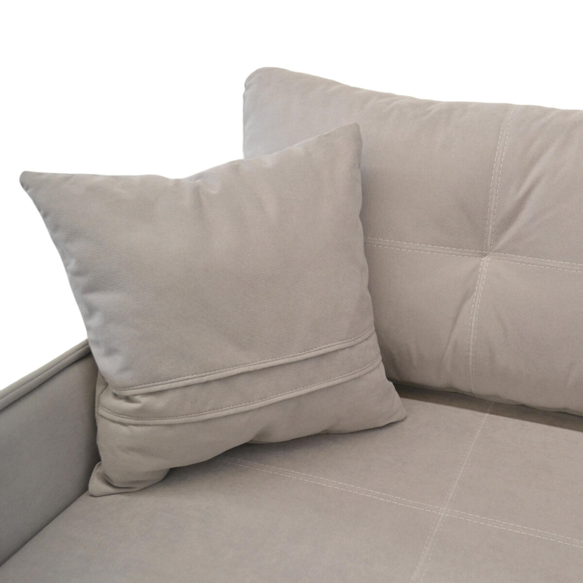 Orion 1800 Grey Convertible Sofa - Image 5