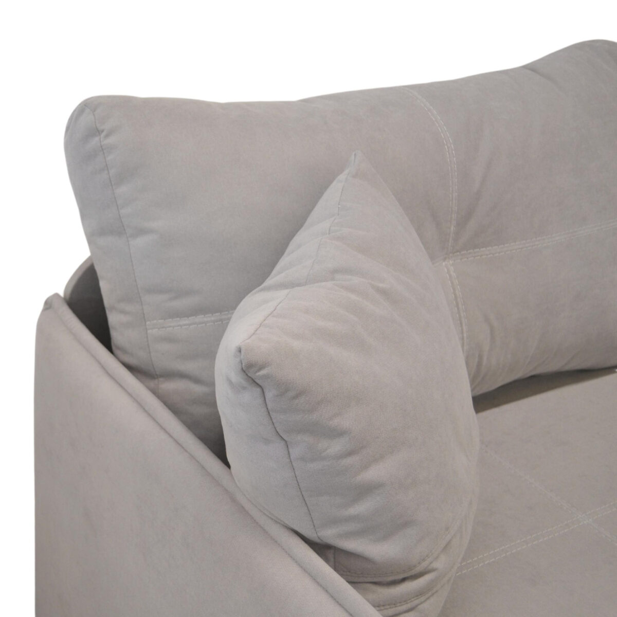 Orion 1800 Grey Convertible Sofa - Image 6
