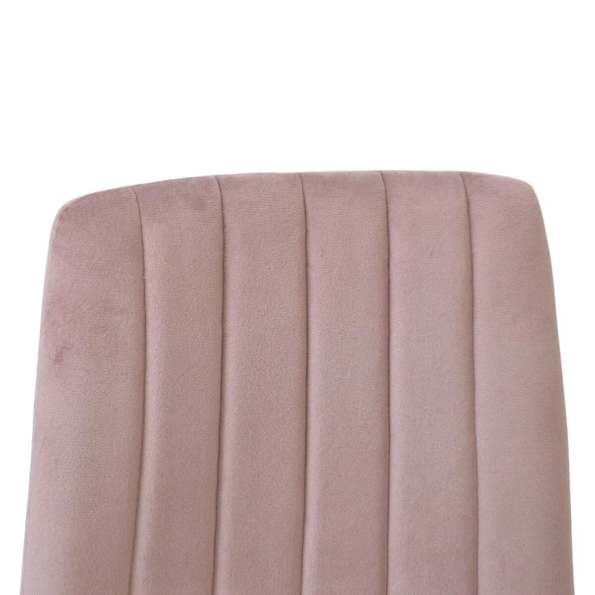 Dc-90 (N25) Powder Velvet + White Legs Chair - Image 7