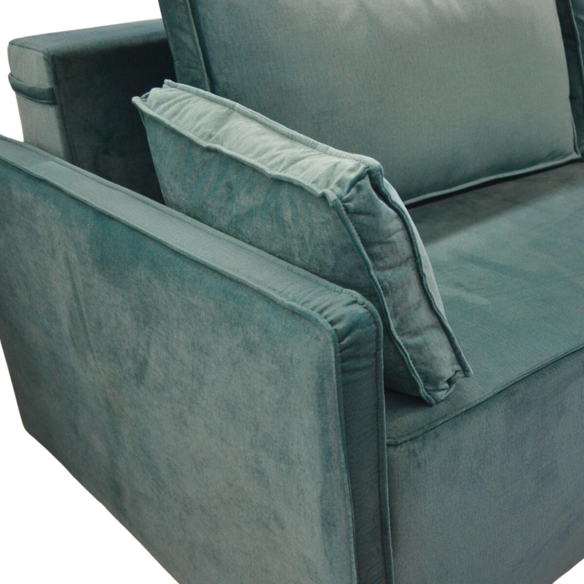 Greiss Green Extendable Sofa - Image 4