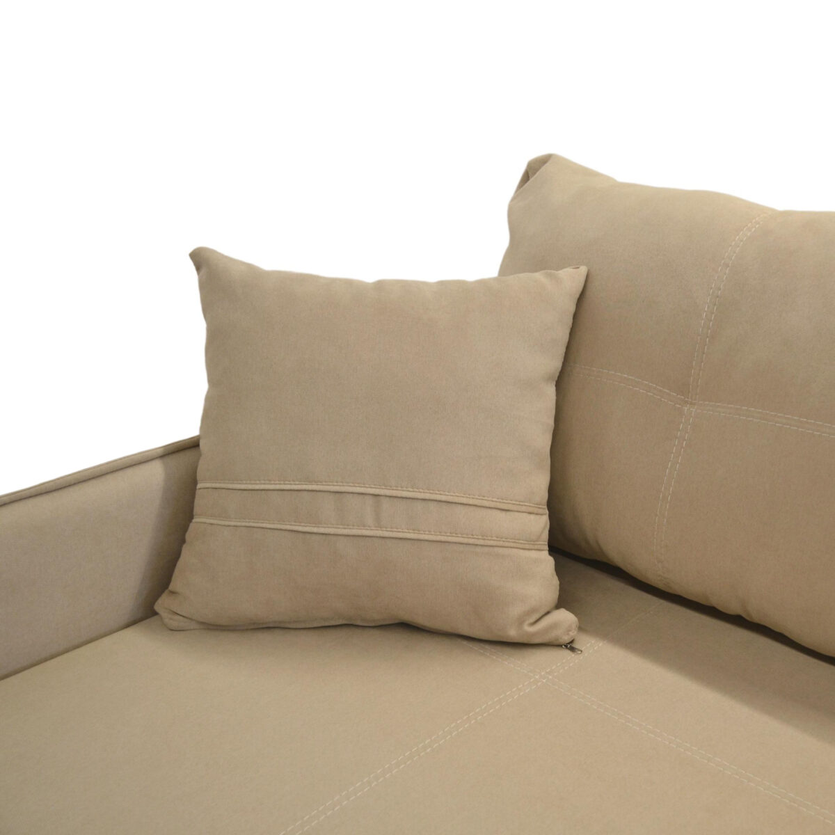 Orion 1600 Beige Extendable Sofa - Image 6