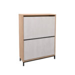 Tumba Pentru Încălțăminte 2 Descoperă Tumba pentru încălțăminte de la Decoprim, un mobilier practic și elegant din PAL melaminat, ideal pentru a organiza pantofii și cizmele. Cu uși batante și compartimente versatile, este perfectă pentru orice spațiu din casă. Alege eficiența și stilul!