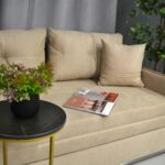 Orion 1600 Beige Extendable Sofa - Image 3