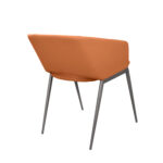 Office Chair U321 Orange - Image 4