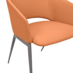 Office Chair U321 Orange - Image 5