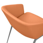 Office Chair U321 Orange - Image 7