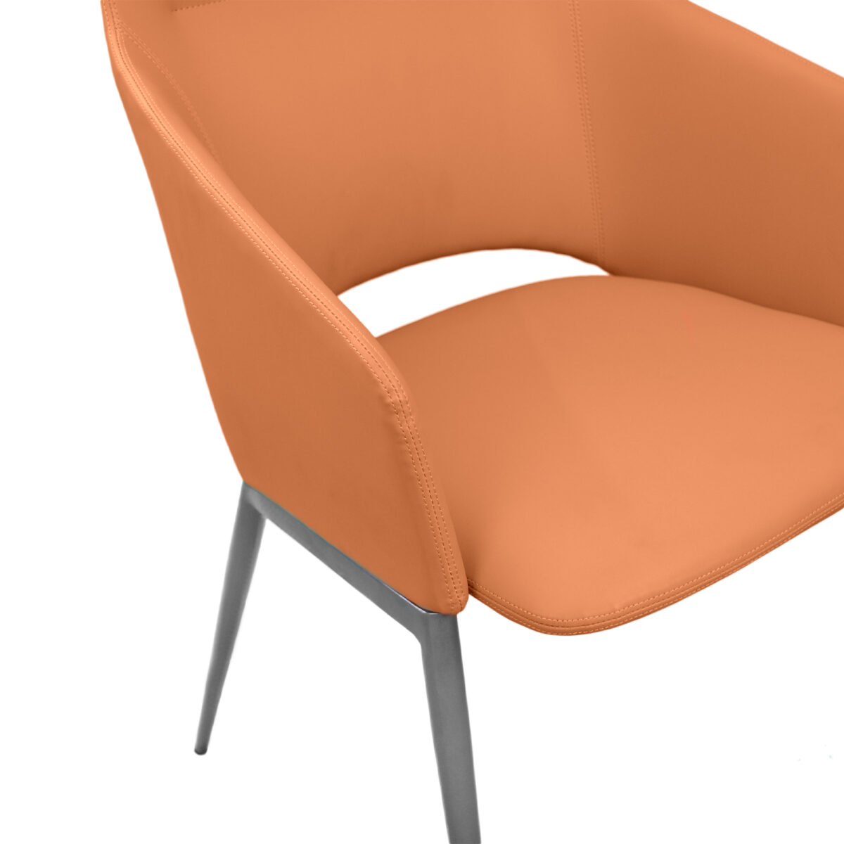 Office Chair U322 Orange - Image 6