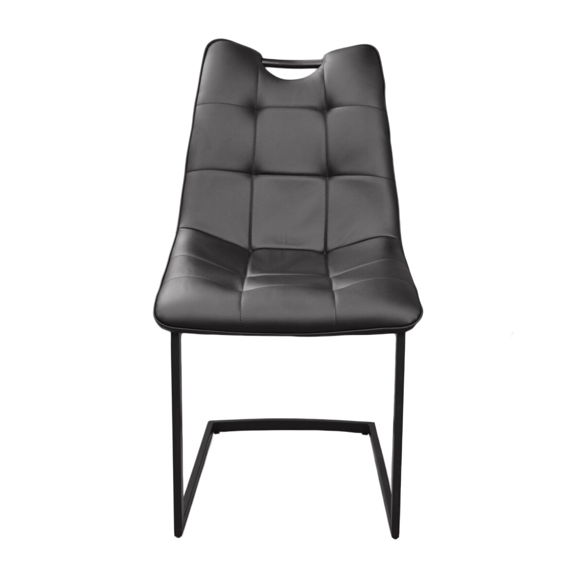 Comfort Black PU Chair - Image 2