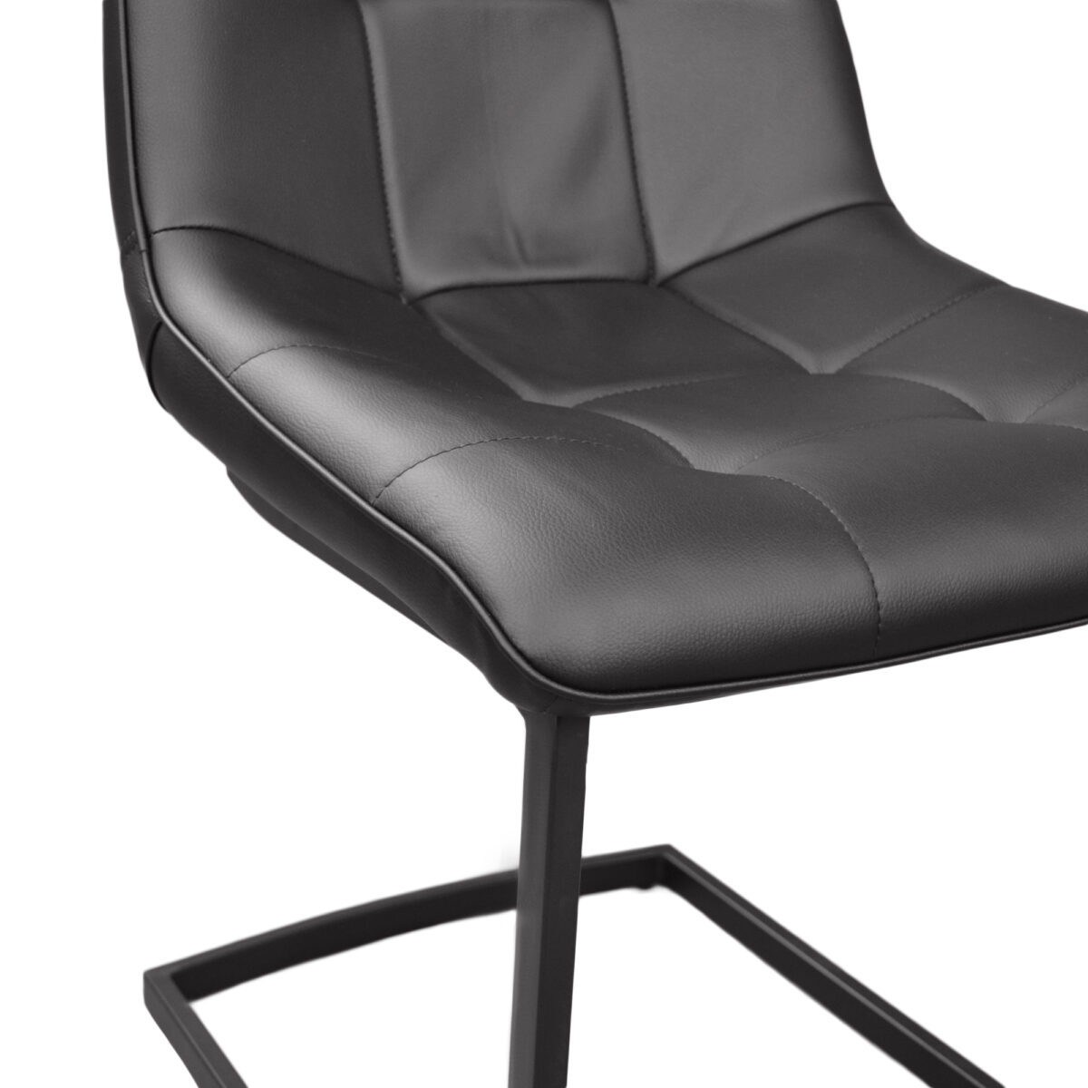 Comfort Black PU Chair - Image 5