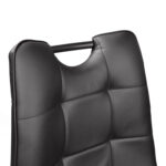 Comfort Black PU Chair - Image 6