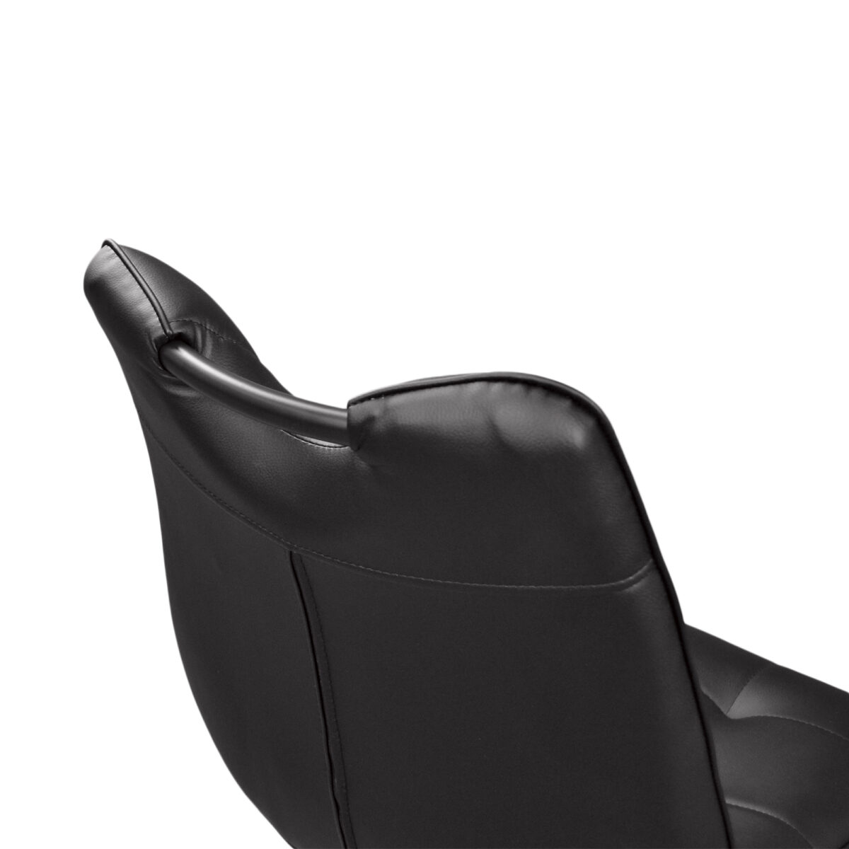Comfort Black PU Chair - Image 7