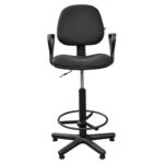 Office/Reception Armchair REGAL Gtp Ring Base Black - Image 3