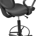 Office/Reception Armchair REGAL Gtp Ring Base Black - Image 10