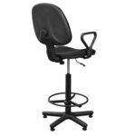 Office/Reception Armchair REGAL Gtp Ring Base Black - Image 7