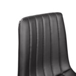 SAM Chair (Dc-1653) Eco-Leather Black + Black Legs - Image 6