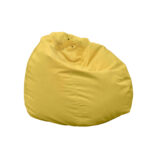 Yellow Mini Bean Bag Chair The Bean-Bag Yellow Mini armchair adds comfort and style to any space, whether it's in the child's room, on the balcony, in the bedroom, or in a play corner. With a modern design and a cheerful color, it integrates perfectly into any decor, making it ideal for little ones.
