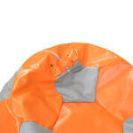Mini Orange-Grey Bean Bag Ball - Image 2