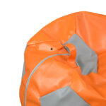 Mini Orange-Grey Bean Bag Ball - Image 3