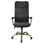 Office Armchair F-6310 Black - Image 2