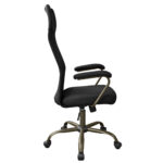 Office Armchair F-6310 Black - Image 3