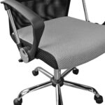 Office Armchair 6020-12 Grey - Image 5