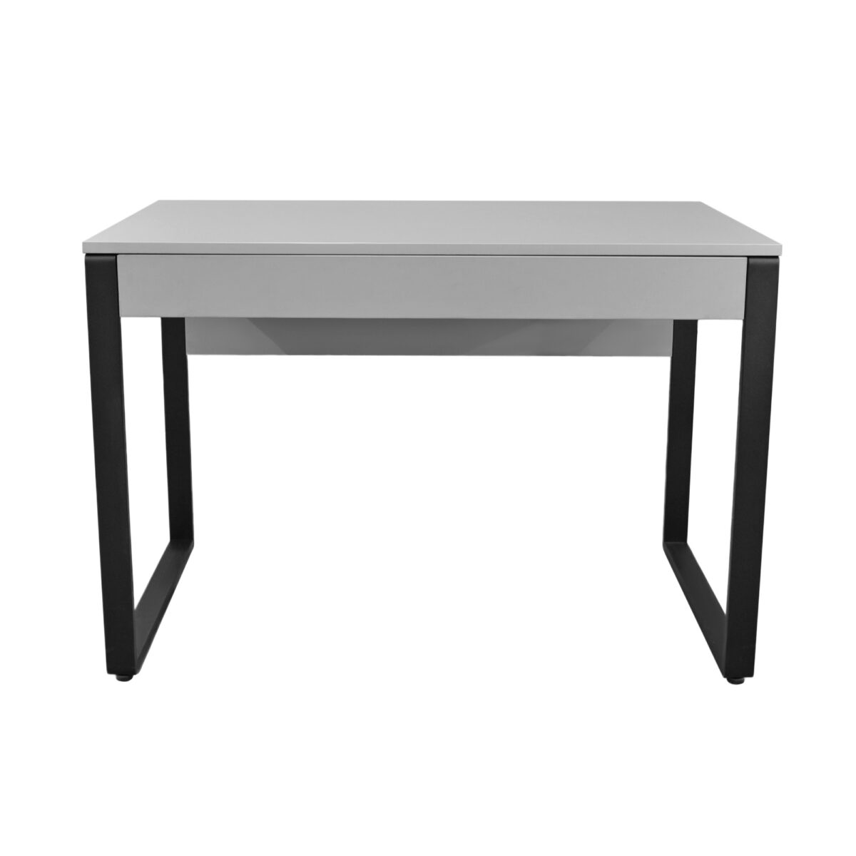 Small Grey/Black Desk Table 110x60cm - Image 3