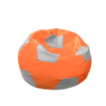 Mini Orange-Grey Bean Bag Ball Discover the Bean-Bag Ball Orange-Grey Mini, an ideal armchair for children's rooms! With a polystyrene filling and a washable cover, this comfortable chair fits perfectly into any interior. Perfect for use at home or in the office!