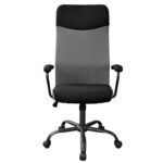 Office Armchair F-6310 Grey Black - Image 2