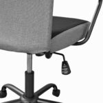 Office Armchair F-6310 Grey Black - Image 6