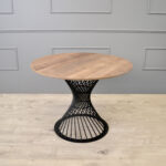 FELICIA Colonial Table + Black Leg Ø100 - Image 5