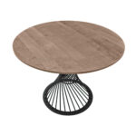 FELICIA Colonial Table + Black Leg Ø100 - Image 9