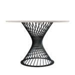 FELICIA Table Silk + Black Leg Ø100 - Image 6
