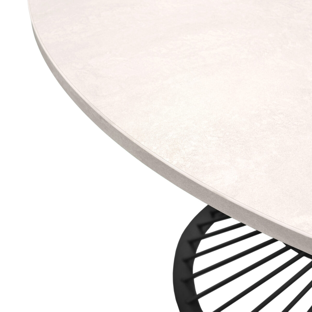 FELICIA Table Silk + Black Leg Ø100 - Image 9