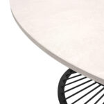 FELICIA Table Silk + Black Leg Ø100 - Image 9