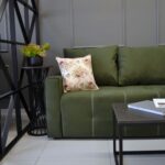 Parma Green Expandable Sofa - Image 3