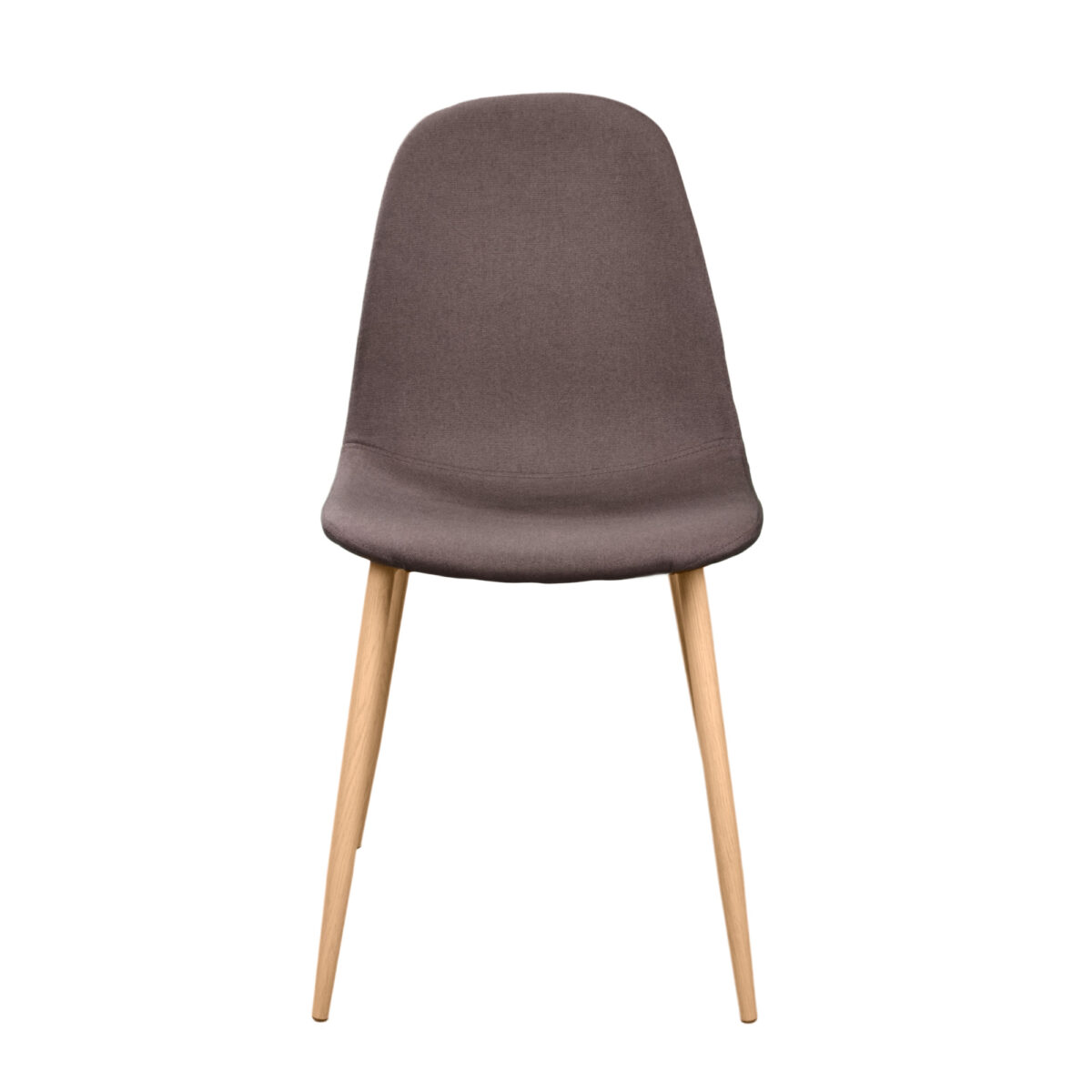 C-710 Denim Brown + Transprint Legs Chair - Image 2