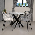 Стул SL-7019 Black+Black Legs — изображение 4